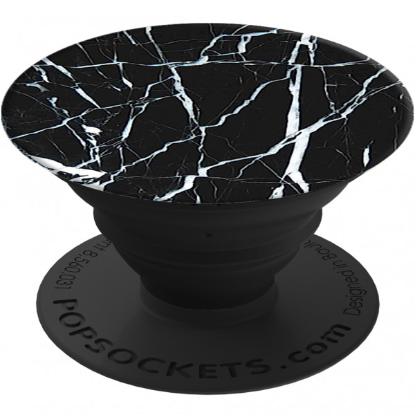 PopSockets Pop Socket Black Marble - ausziehbarer Griff für Handys