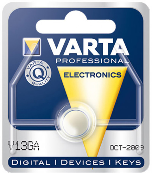 Varta Professional Electronic V13GA, wie LR44, 76A, V13GA , PX76A, PX665A, LR1154, L1154, 1166A