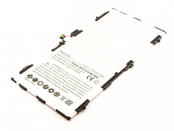 Akku für Samsung Galaxy Tab S 10.5, SM-T800, SM-T801, SM-T805,wie EB-BT800FBE