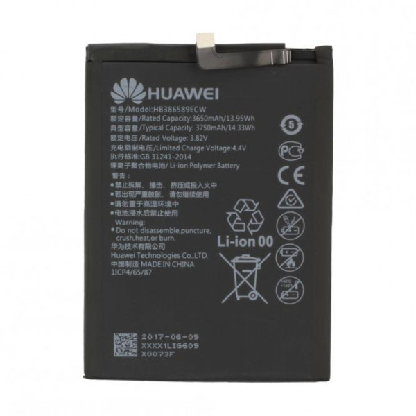 Akku Original Huawei für Honor 10, P20 Dual, Typ HB396285ECW, 3400 mAh, 3.82V