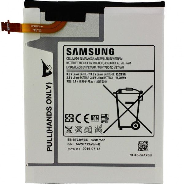 Akku Original Samsung für Galaxy Tab 4 7.0 SM-T230, Typ: EB-BT230FBE