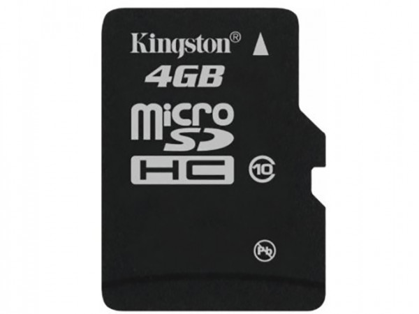 Speicherkarte micro-SD HC Card (Trans Flash), 4 GB, Class 10