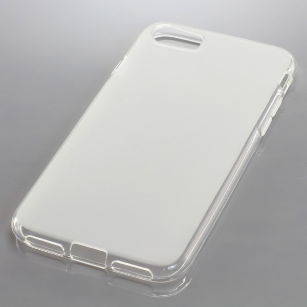 BackCase für Apple iPhone 7, iPhone 8 und iPhone SE (2020) aus flexiblem TPU, transparent
