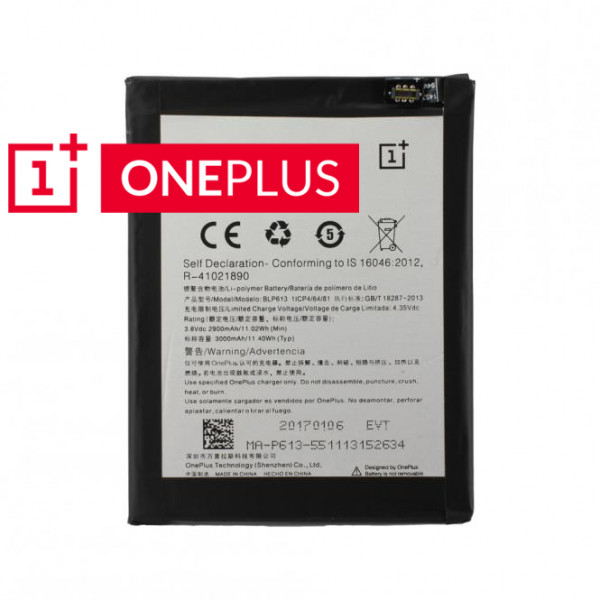 Akku Original OnePlus BLP613 für OnePlus 3