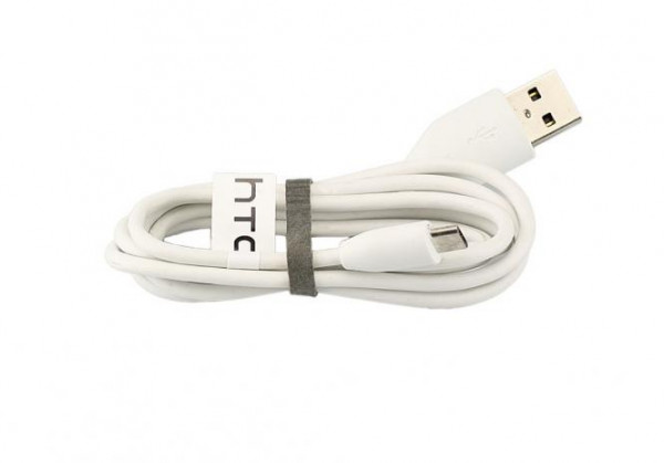 USB-Datenkabel Original HTC DC M410 Micro-USB, weiß
