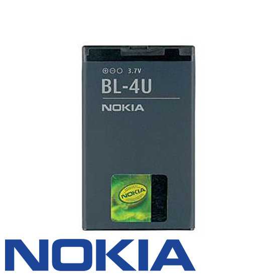 Akku Nokia original BL-4U für 3120c, 5330, 5530 XpressMusic, 6600 slide, 8800 Arte, C5-03, E66, E75