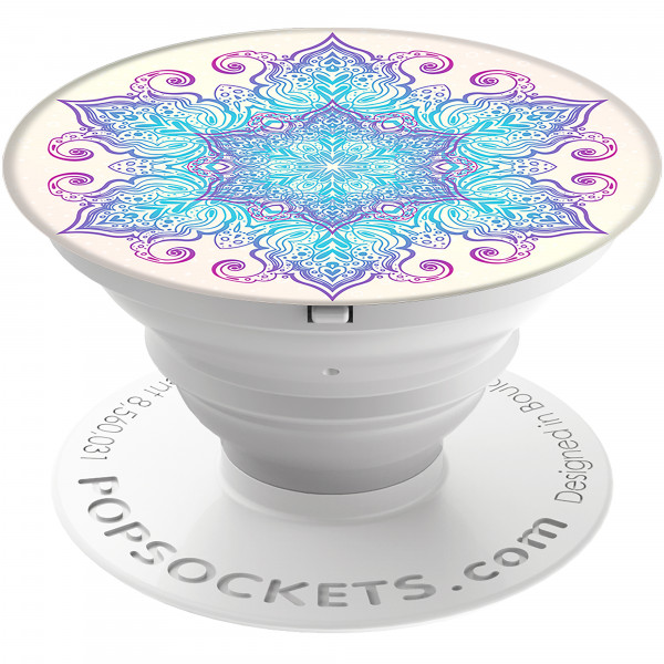 PopSockets Pop Socket Flower Mandala - ausziehbarer Griff für Handys